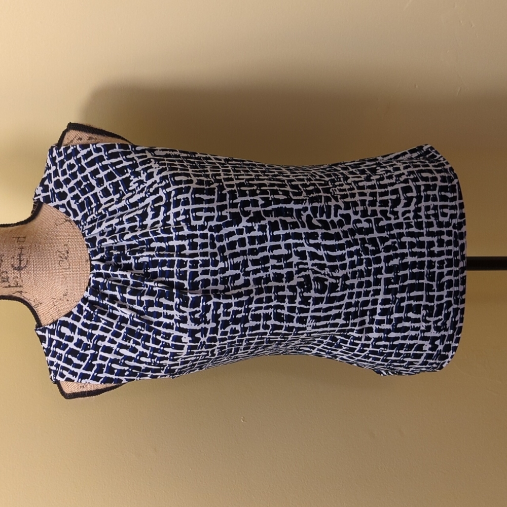 Calvin Klein abstract sleeveless dress tank